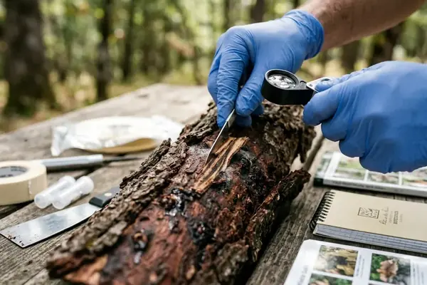How to Identify Sudden Oak Death Symptoms on Tanoaks and Coast Live Oaks