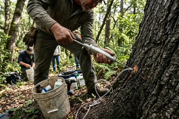 Phosphonate Treatments for Oak Trees: A Landowner's Guide to SOD Prevention